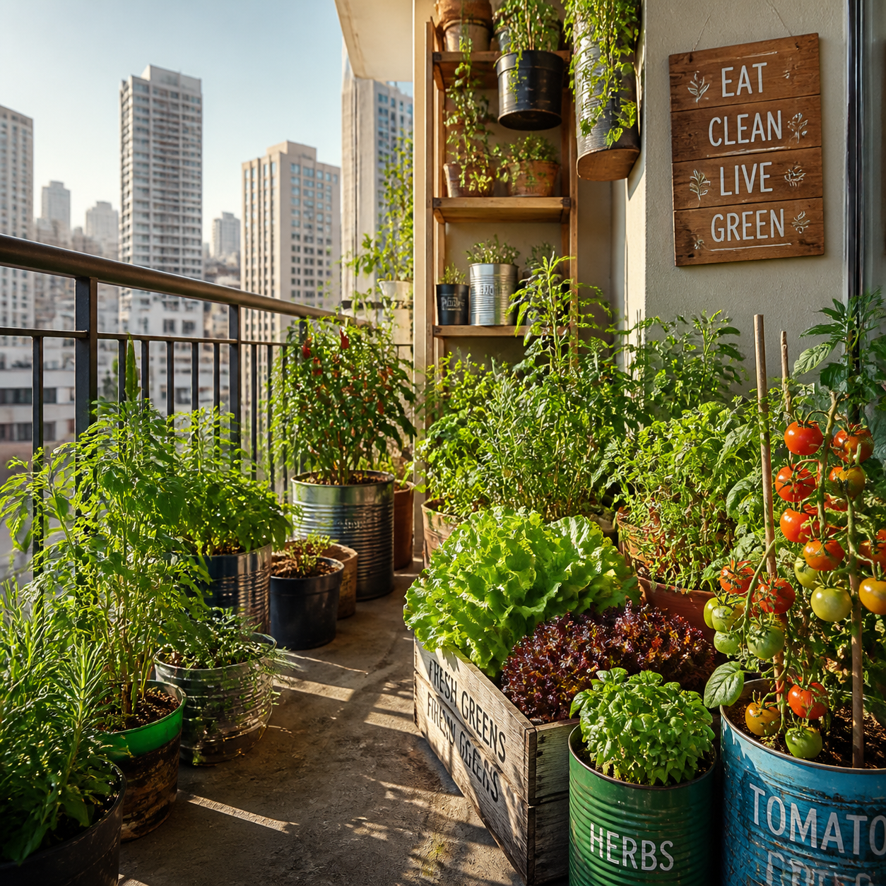 Urban Gardening: Eigenanbau in der Stadt – so wächst nachhaltiger Konsum auf kleinstem Raum
